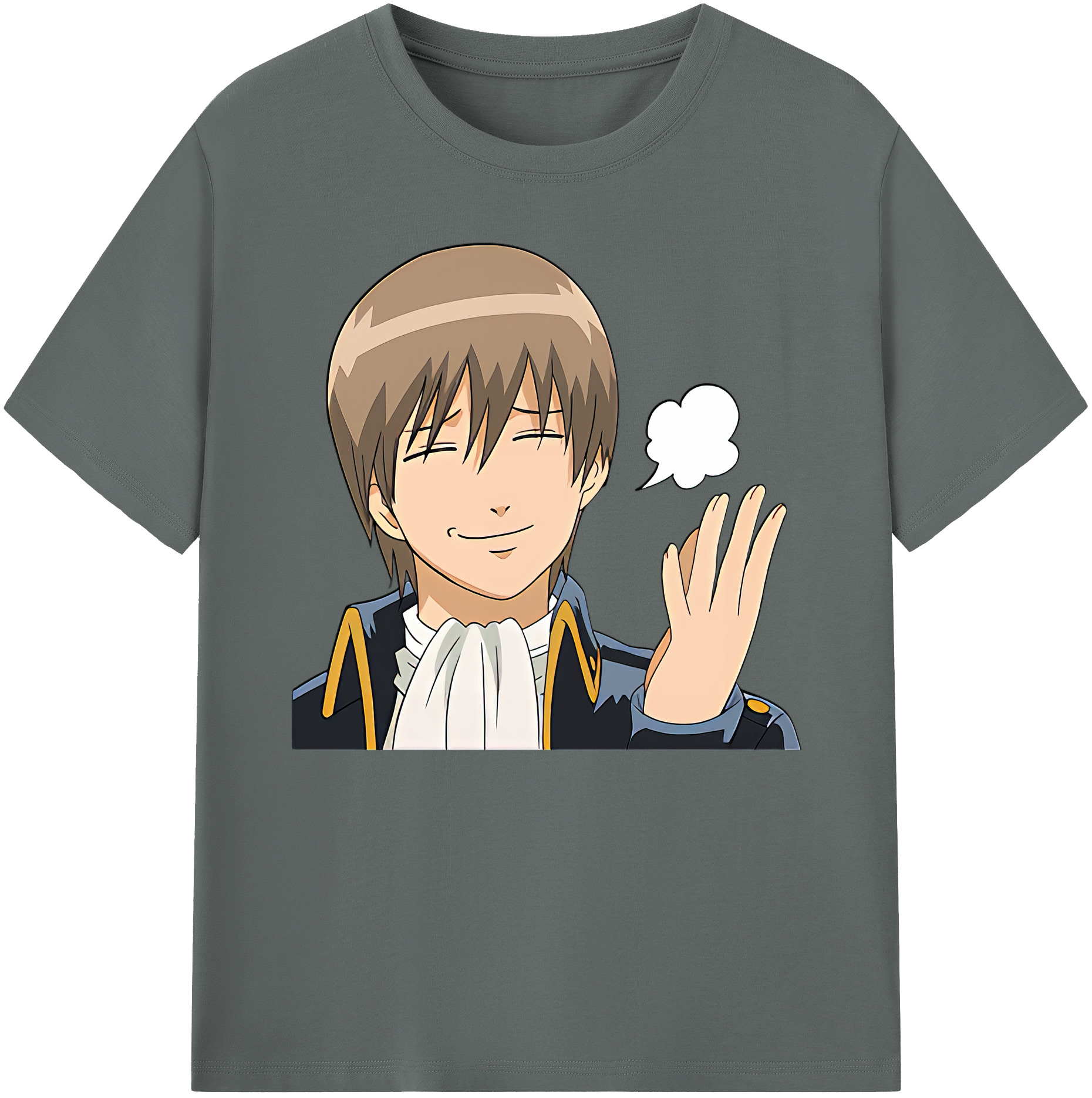 （画像用） ぎんたま 坂田銀時（さかたぎんとき） 神楽 志村新八（しむら しんぱち） GINTAMA Sakata Gintoki Kagura Shimura Shinpachi 綿100％ メンズ半袖Tシャツ｜肌触りやわらか＆通気性